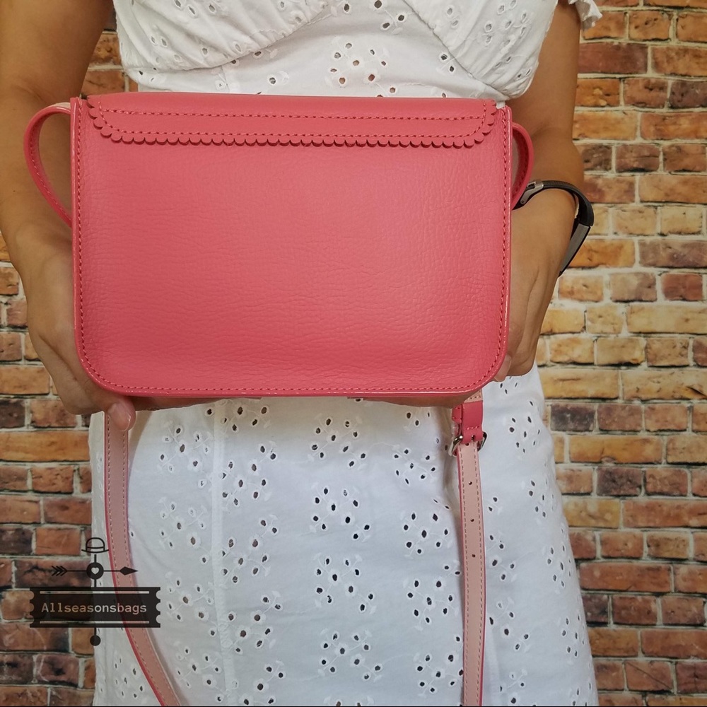Kate Spade Vanderbilt place bow pink crossbody - Picture 6 of 8
